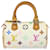 Louis Vuitton Mini speedy Toile Blanc  ref.1458622