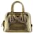 Prada Galleria mini Saffiano Dorado Cuero Metal  ref.1458764