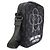 Borsa a Spalla Louis Vuitton Monogram Eclipse Vivienne M43677 Danube PM Nero - vista 2