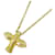 Tiffany & Co Tiffany Necklace Bird Cross K18YG Yellow Gold Women's  ref.1459126