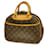 Louis Vuitton Monogram Trouville Handbag Brown  ref.1459288