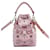 Bolsa de ombro de couro MCM Marrom Rosa  ref.1459358