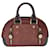 Sac Stamp PM Louis Vuitton Suede Cuir Marron Noir  ref.1459405