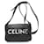 Céline Celine Triomphe Leder Umhängetasche Braun Schwarz Kunststoff  ref.1459427