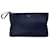 Pochette en cuir bleu marine Salvatore Ferragamo  ref.1459461