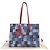 Louis Vuitton Monogram Denim OnTheGo GM Tasche M44992 Blau