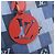 Louis Vuitton Monogram Denim OnTheGo GM Tasche M44992 Blau - Ansicht 5