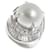 Autre Marque Platinperlenring PT900 11.5 Ohne Marke Weiß  - Ansicht 1