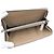 Autre Marque Portafoglio lungo con zip rotondo in pelle Bvlgari Beige - vista 3