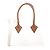 Borsa in pelle e shearling Louis Vuitton On My Side PM M58918 Marrone