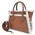 Borsa in pelle e shearling Louis Vuitton On My Side PM M58918 Marrone - vista 2