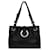 Bulgari Bolso tote de cuero negro Bvlgari Logomania  ref.1461600