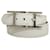 Hermès Hermes White Leather Togo Charm Bracelet  ref.1461613