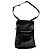 Borsa a tracolla Longchamp in pelle di agnello nera Nero