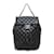 Mochila Matelassé Chanel em couro de cordeiro preto  ref.1461823