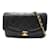 Bolsa de ombro Chanel Matelassé Diana com corrente Preto Couro  ref.1461841