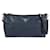 Prada Navy Leather Clutch and Shoulder Bag Navy blue  ref.1461866