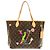 Borsa tote Monogram Neverfull MM di Louis Vuitton Marrone - vista 2