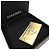 Spilla in pelle metallo nero oro Chanel A23S D'oro - vista 3