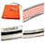 Hermès Hermes HERMES Bangle Bracelet Uni H Pink x Silver Silvery  - view 3