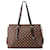 Sac à main Chelsea Damier Ebene Louis Vuitton Toile Rouge Damier ebène  ref.1462072