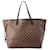 Bolsa tote em canvas Damier Louis Vuitton Vermelho Lona  ref.1462101