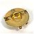 Broche vintage dourada da Chanel Dourado - vista 2