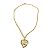 Timeless Collana vintage placcata in oro Chanel D'oro
