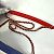 Chanel A93342 CC Mark Tricolor Schultertasche Rot - Ansicht 8