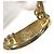 Timeless Vintage Gold Clip Ohrringe von Chanel Golden - Ansicht 12