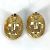 Timeless Vintage Gold Clip Ohrringe von Chanel Golden - Ansicht 2