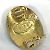 Timeless Vintage Gold Clip Ohrringe von Chanel Golden - Ansicht 7