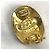 Timeless Vintage Gold Clip Ohrringe von Chanel Golden - Ansicht 8