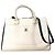 Chanel CC Mark Bicolor 2WAY Schultertasche Beige