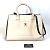 Chanel CC Mark Bicolor 2WAY Schultertasche Beige - Ansicht 2