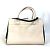 Chanel CC Mark Bicolor 2WAY Schultertasche Beige - Ansicht 3