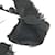 Warme schwarze Lederhandschuhe von Chanel  - Ansicht 7