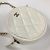 Borsa a catena rotonda CC di Chanel Bianco - vista 4