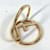 Bracciale Fendi FF placcato oro D'oro - vista 5