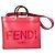 Fendi rosa Leder Tragetasche Pink