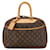 Sac à main Deauville Monogram Louis Vuitton Cuir vernis Marron  ref.1462477