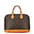 Louis Vuitton Monogram Alma PM Handtasche Braun Monogramm Lackleder  ref.1462497