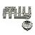 Broche de pin Miu Miu para mujeres
