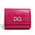 Dolce & Gabbana Dorgava Compact Trifold Wallet Pink Leather  ref.1463061