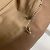 Borsa a spalla in pelle beige Cartier - vista 12