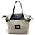 Céline Bolsa Tote Celine Studs Bege Lona  ref.1463157