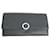 Bulgari Bvlgari Black Leather Long Wallet  ref.1463166