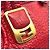 Borsa Duffle Mini Fendi 8BL114 Rosso - vista 7