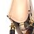 Borsa in pelle beige Fendi 8BS051 - vista 10