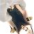 Borsa in pelle beige Fendi 8BS051 - vista 14